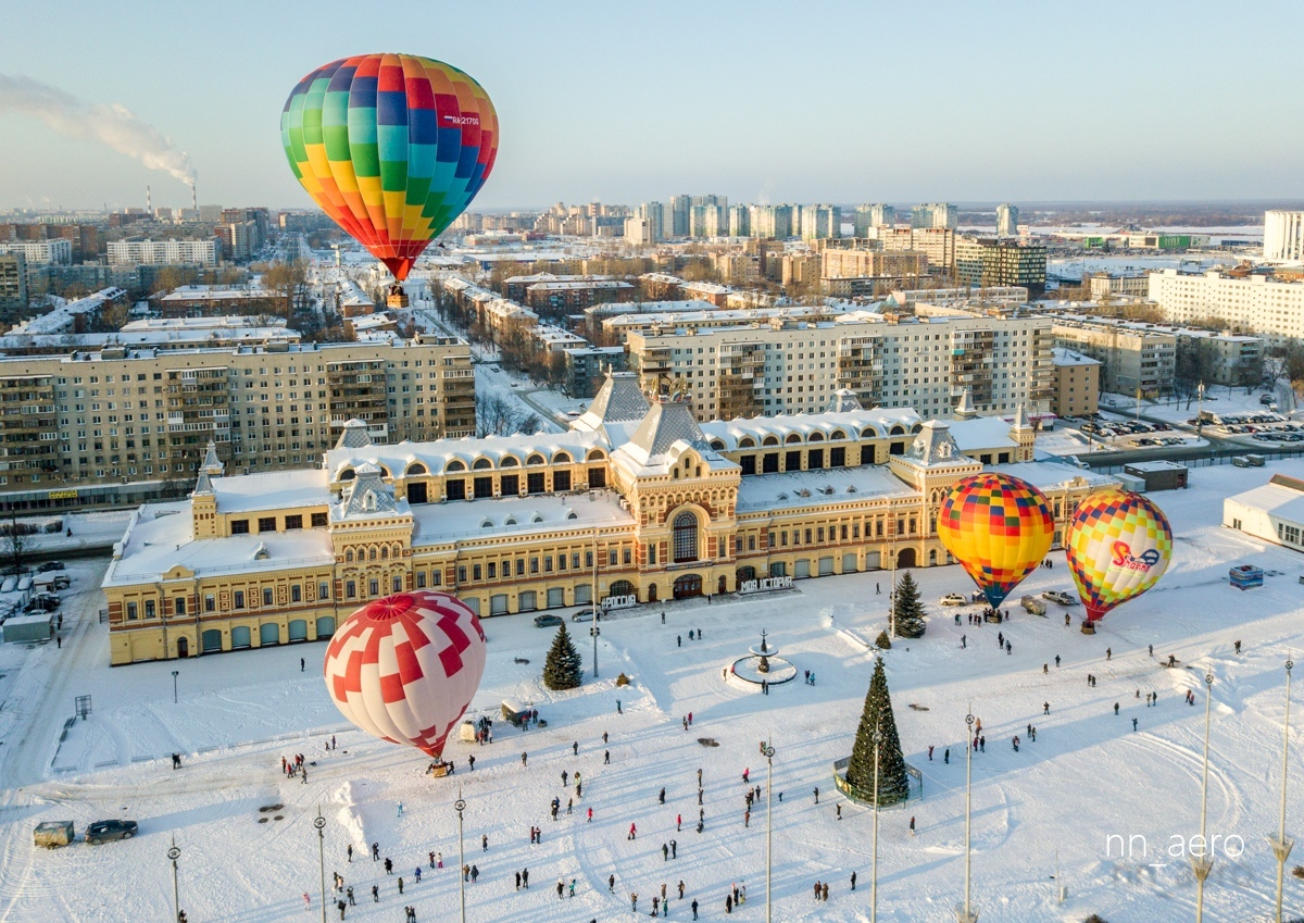 Нижегородцы увидят Рождественскую фиесту воздушных шаров