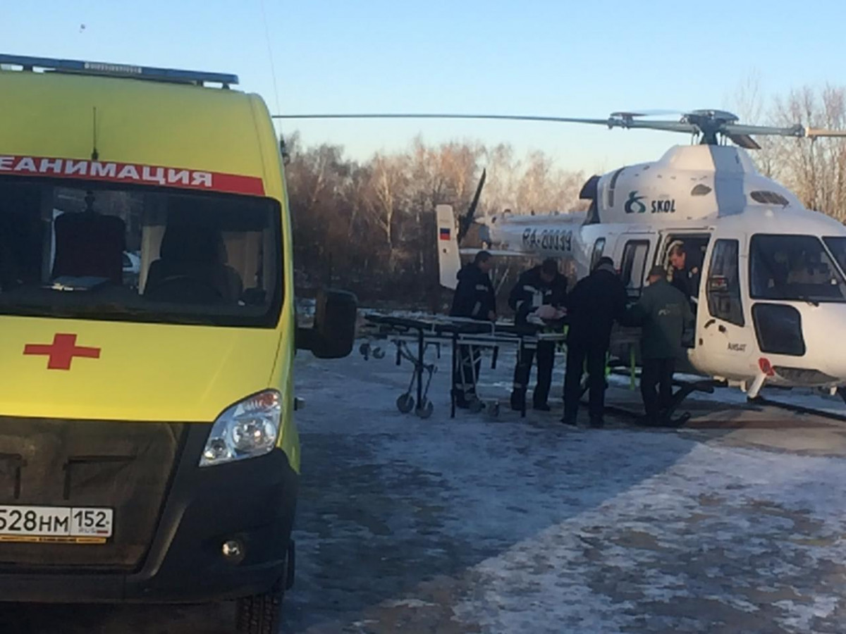 Четыре вылета совершили медицинские авиабригады в новогодние праздники