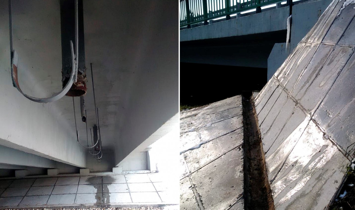 Металлические конструкции украли с моста на трассе Нижний Новгород — Саратов