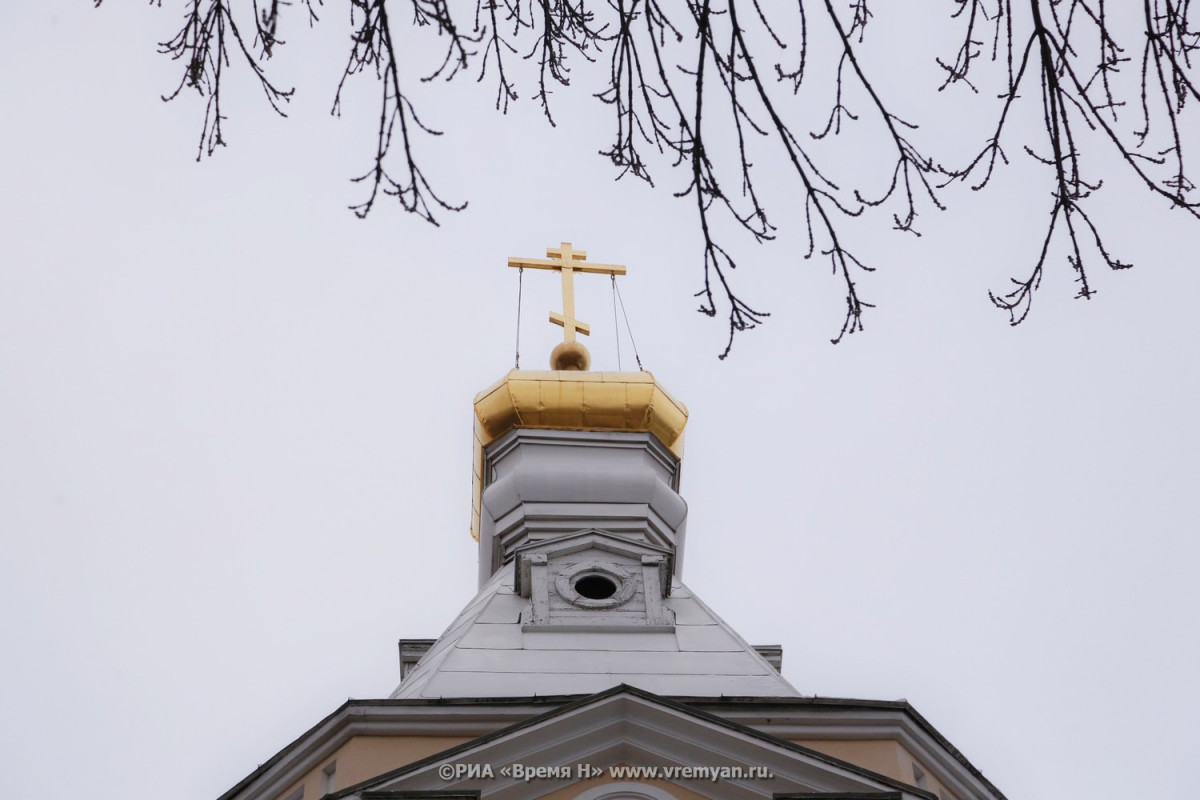 Праздничные богослужения пройдут в храмах Нижнего Новгорода в праздник Крещения