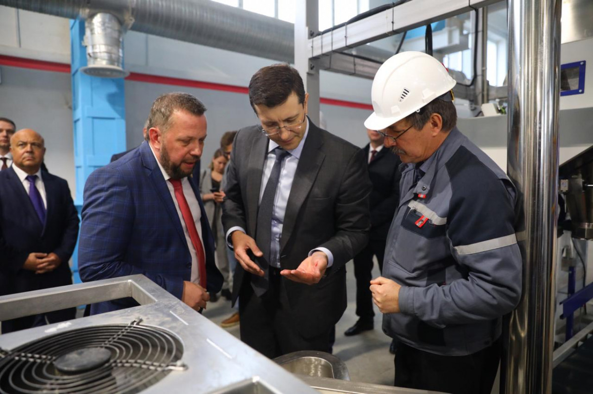 Первое в РФ производство наномодифицированных полимеров открылось в Нижегородской области