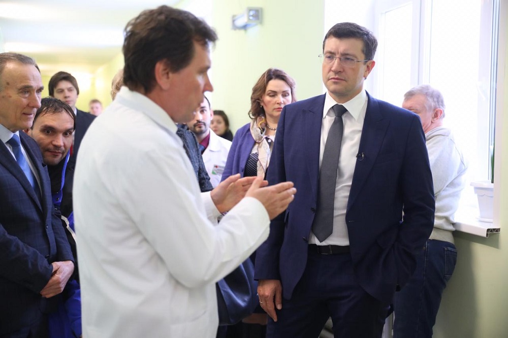 Никитин проверил работу центра амбулаторной онкопомощи в Павлове
