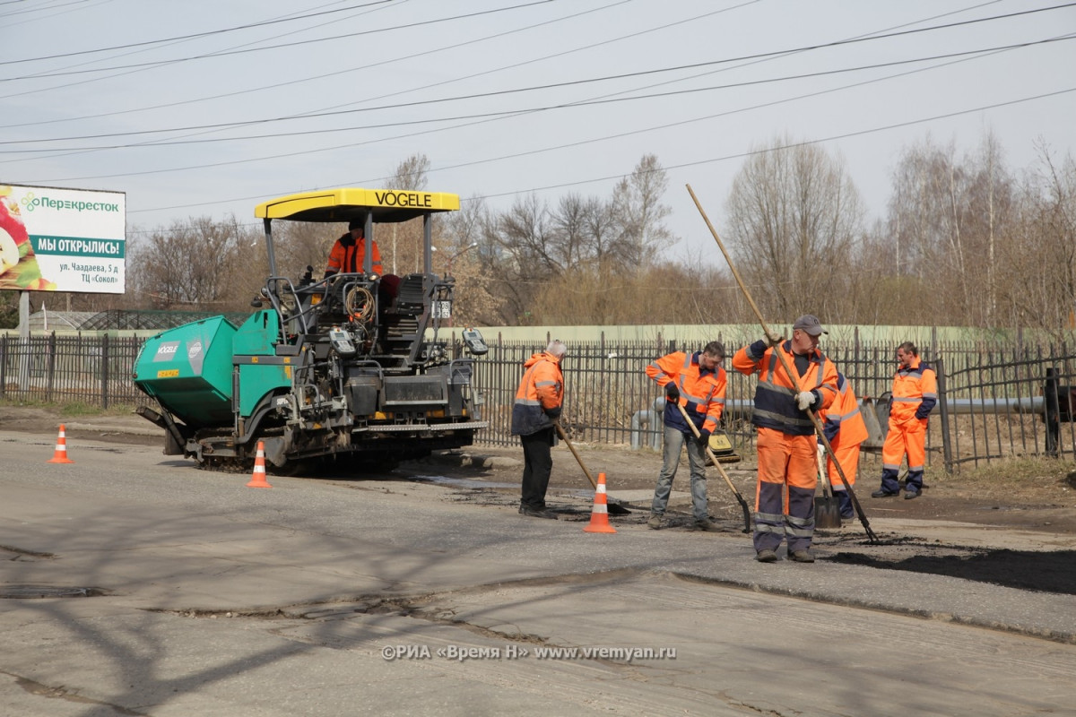 Больше 24 дорожных участков отремонтируют в Нижнем Новгороде до конца года