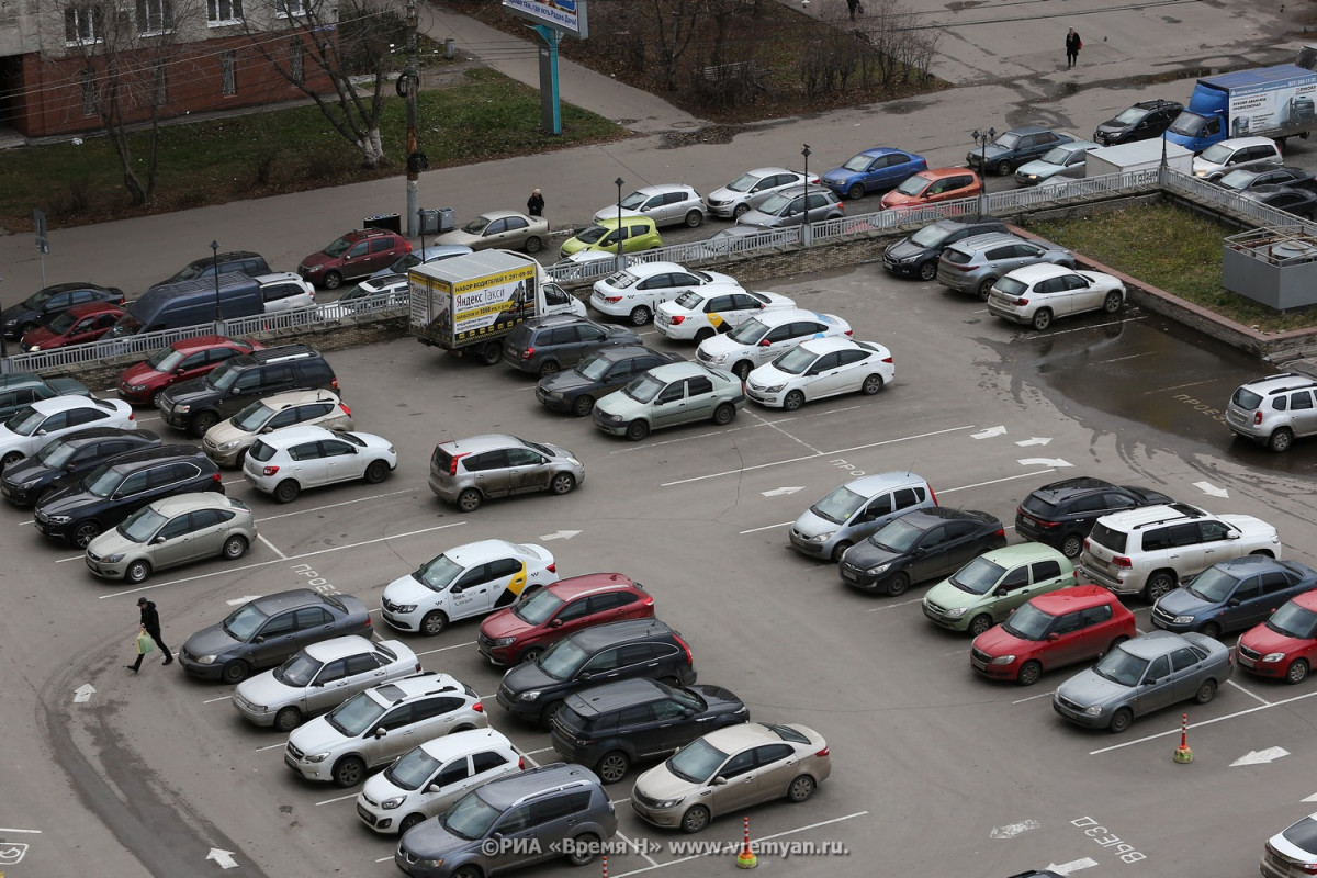 Новые места под платные парковки выделят в Нижнем Новгороде