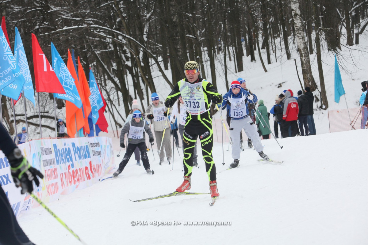 Первый забег гонки «Лыжня России» стартует в 11:00