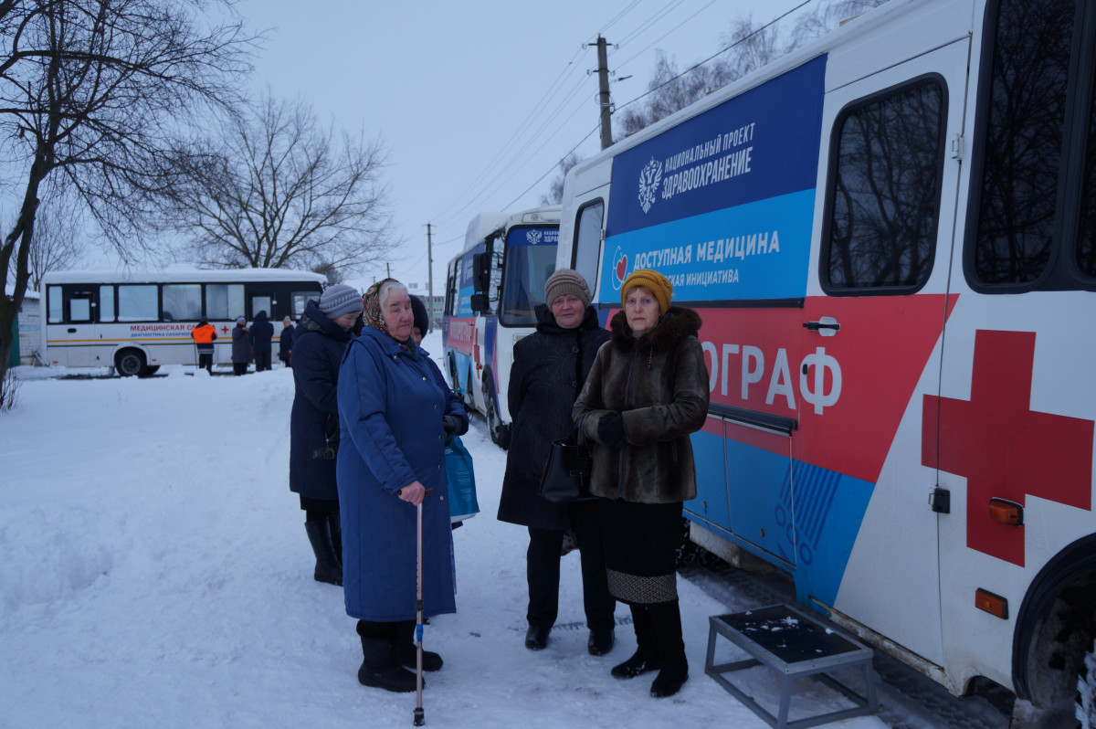 Жители 450 сел и деревень 28 районов Нижегородской области посетили «Поезда здоровья»