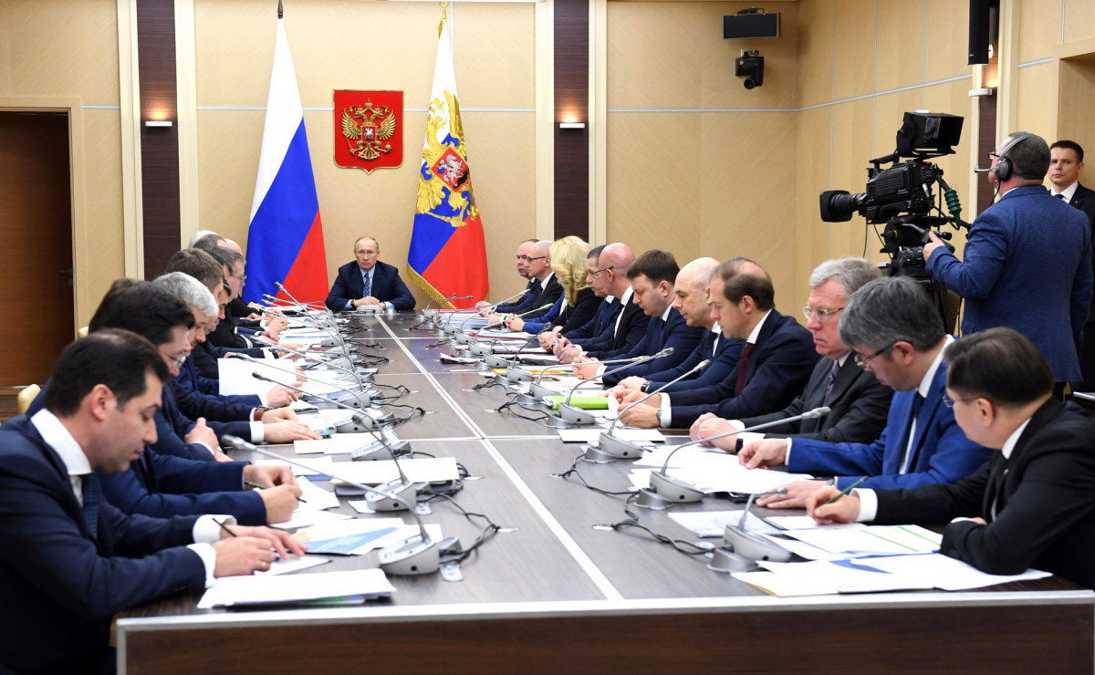 Глеб Никитин принял участие в совещании Владимира Путина с членами правительства