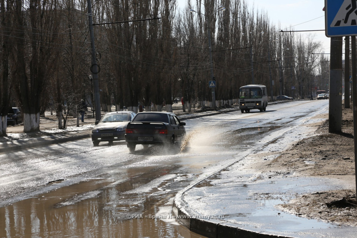 ГУАД начало проверку состояния нижегородских дорог после аномально теплой зимы