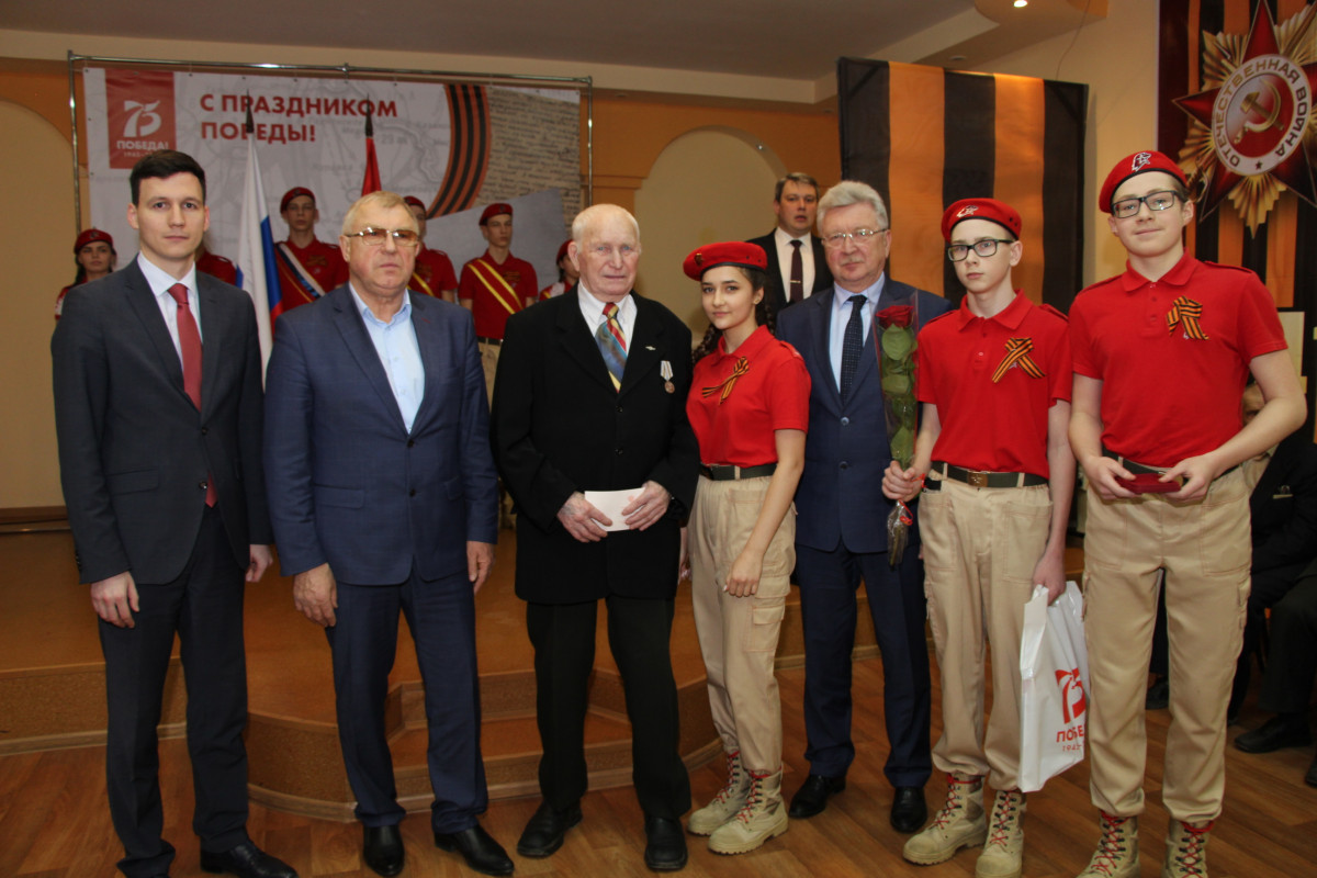 Борским ветеранам вручили медали в честь 75-летия Победы