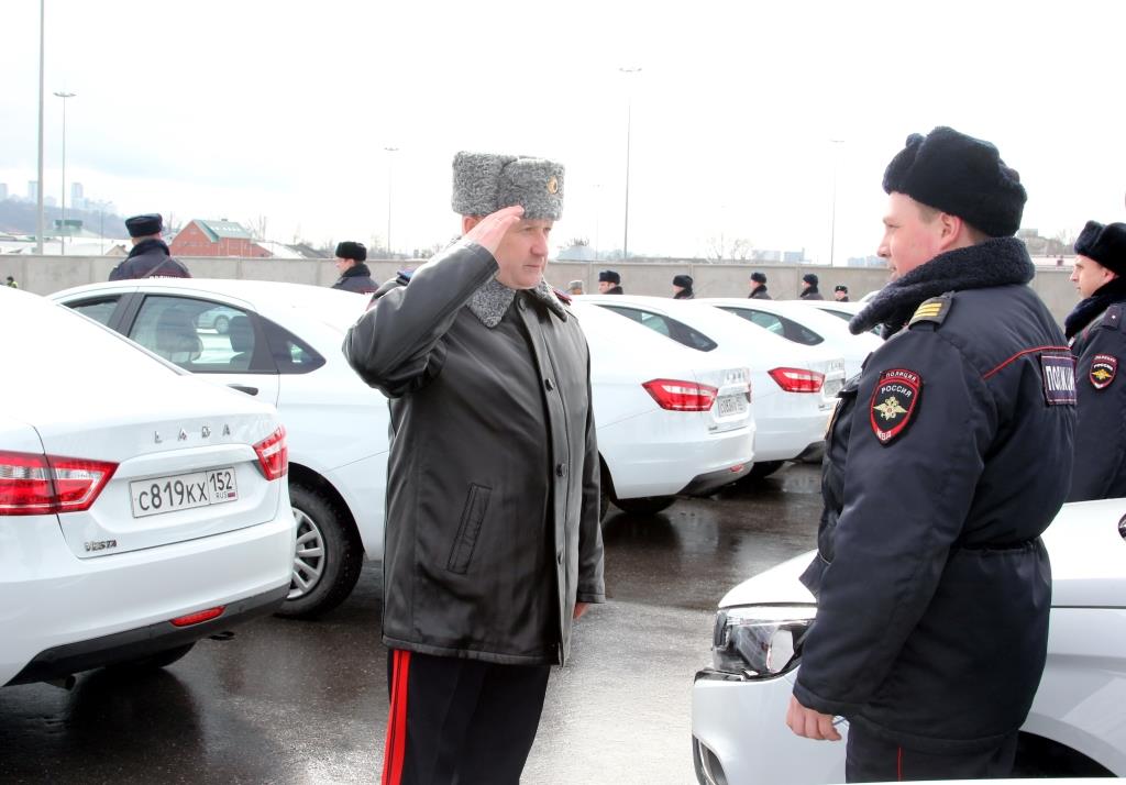 Нижегородские полицейские будут нести службу на новых «Нивах» и «Ладах»