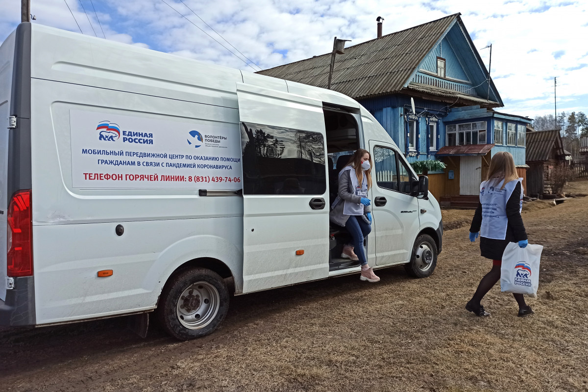 Мобильные бригады волонтеров появились в Нижегородской области
