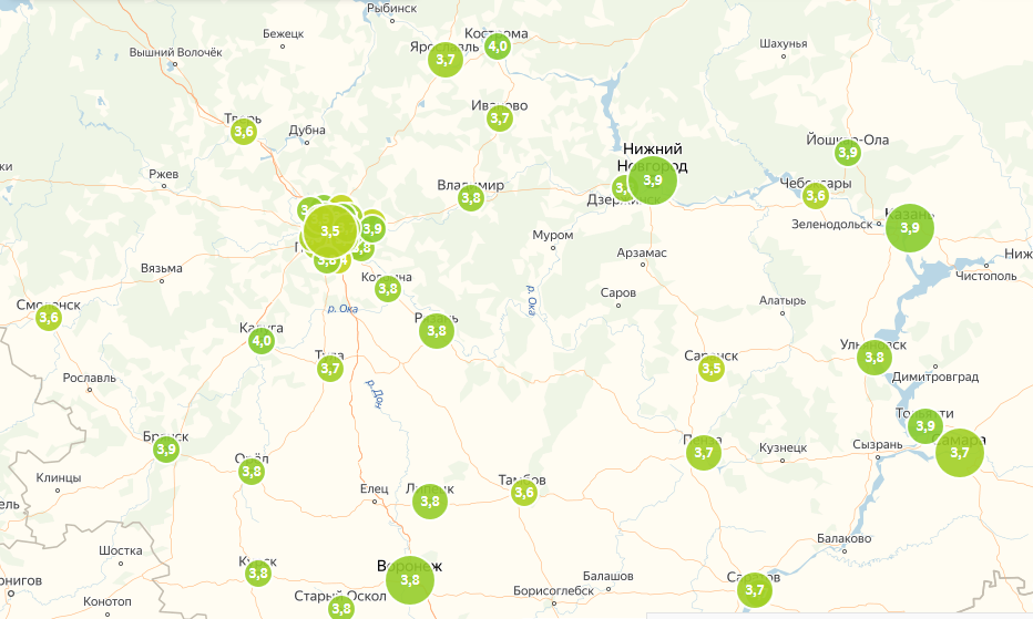 Нижний Новгород вошел в топ-3 индекса самоизоляции среди миллионников