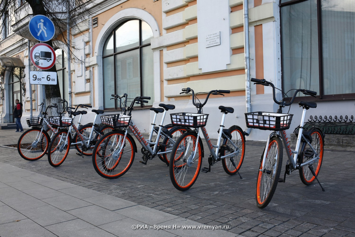 Два велосипеда украли из пункта проката в Нижнем Новгороде