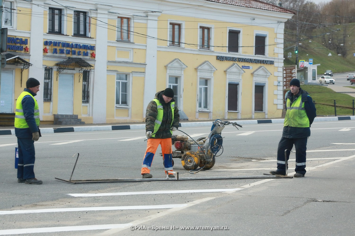 Нижегородские депутаты назвали «катастрофой» количество ДТП из-за отсутствия разметки