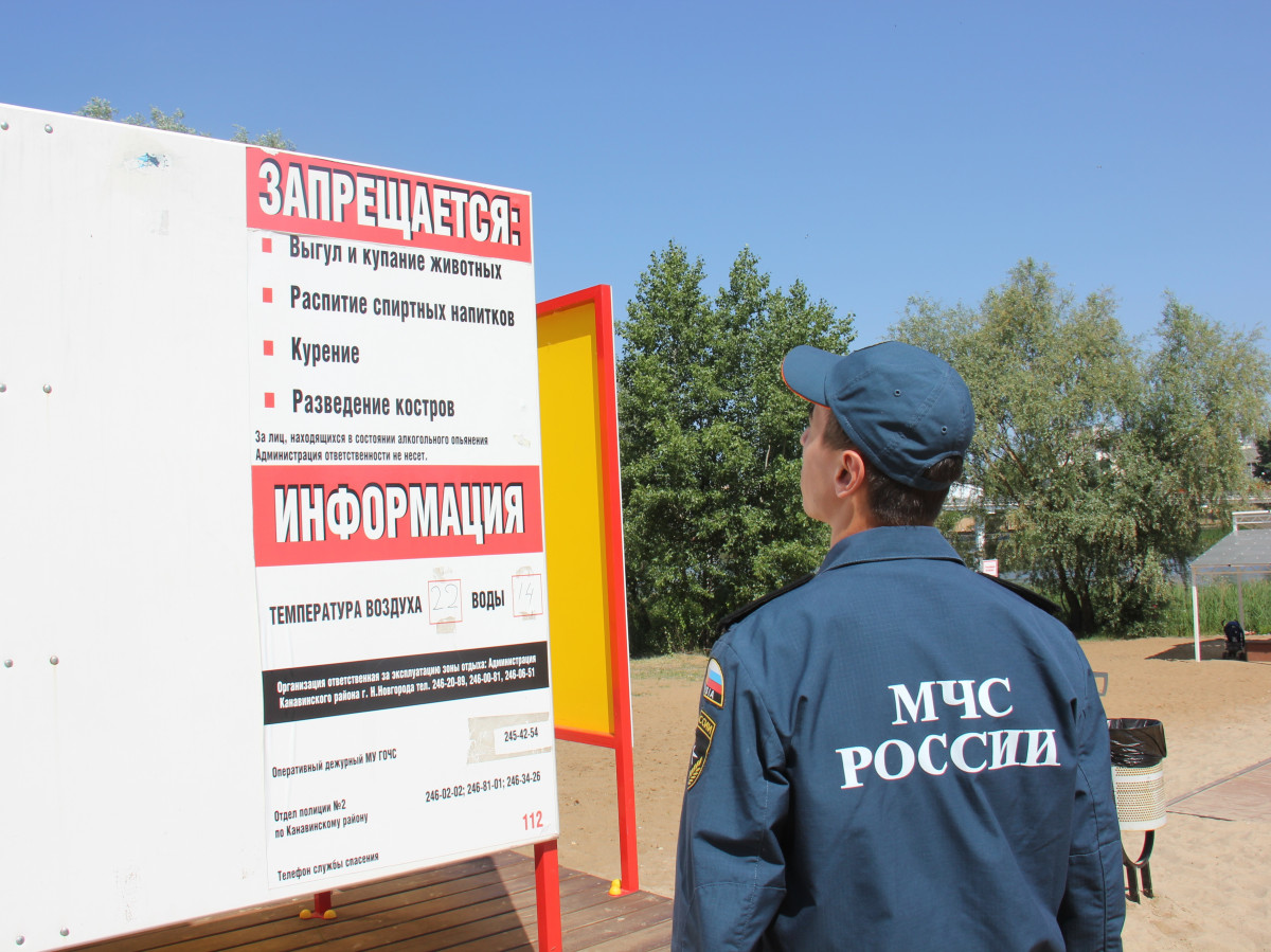 Месячник безопасности проводится на нижегородских водных объектах