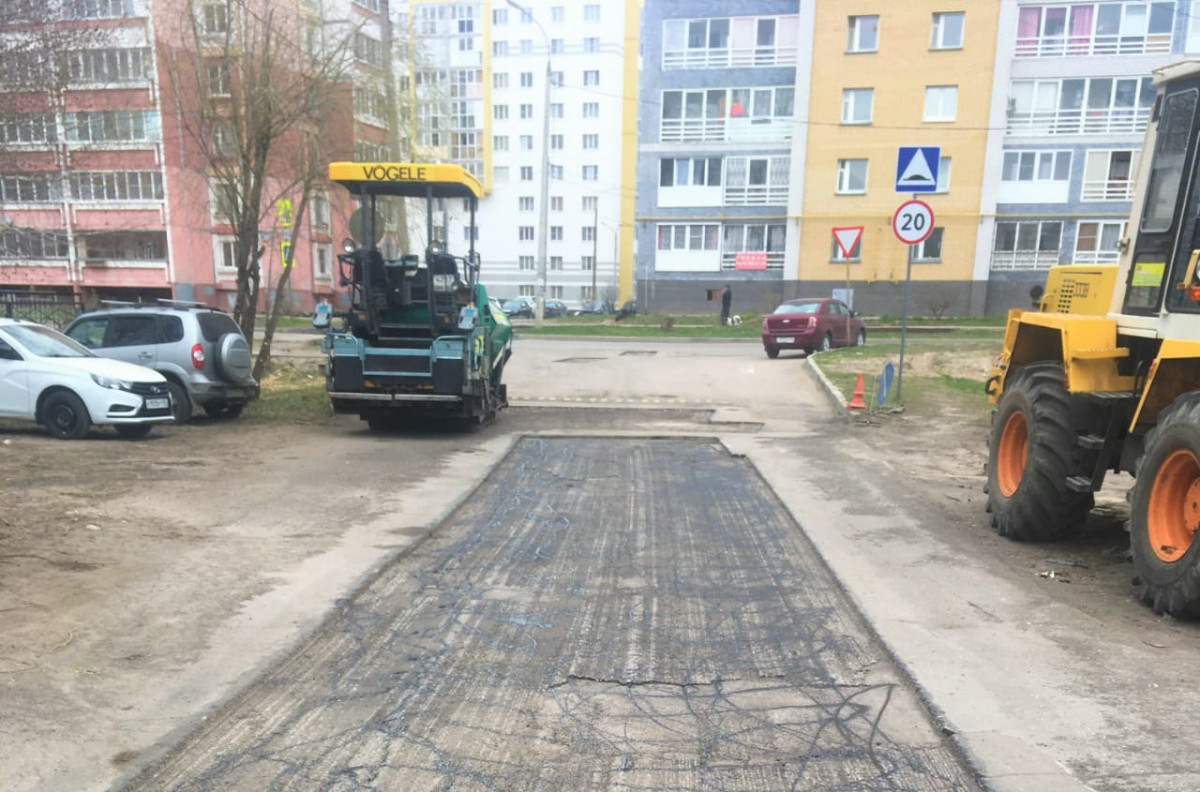 Более 14 тысяч квадратных метров асфальта отремонтировали в Сормовском районе