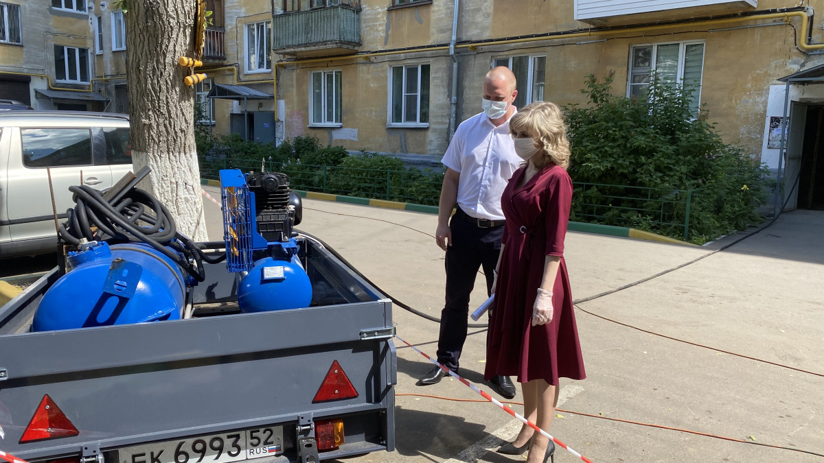 Более половины домов Ленинского района готовы к отопительному сезону