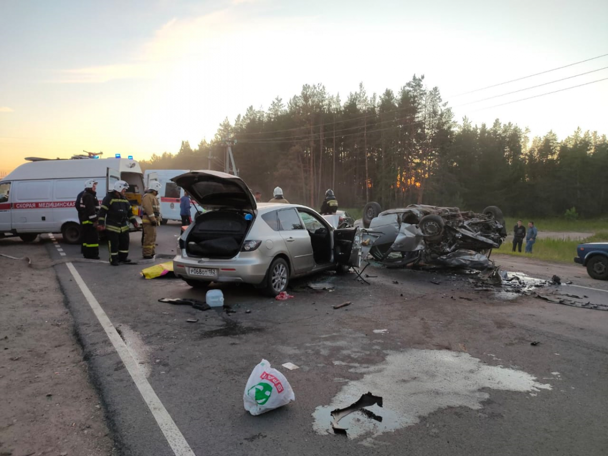 Три человека погибли в страшном ДТП в Балахнинском районе