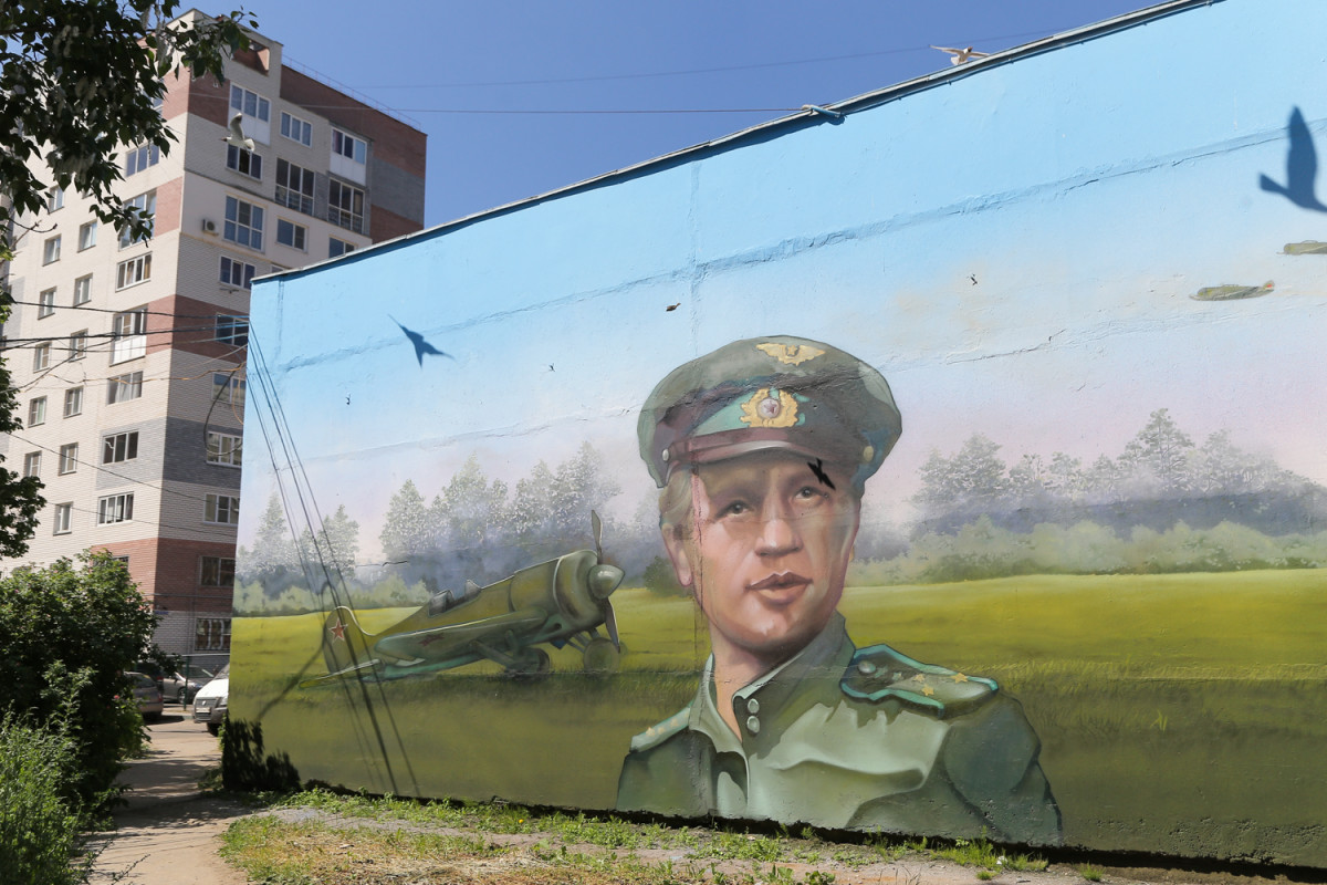 Общая площадь граффити к 75-летию Победы на нижегородских котельных превысила 232 квадратных метра