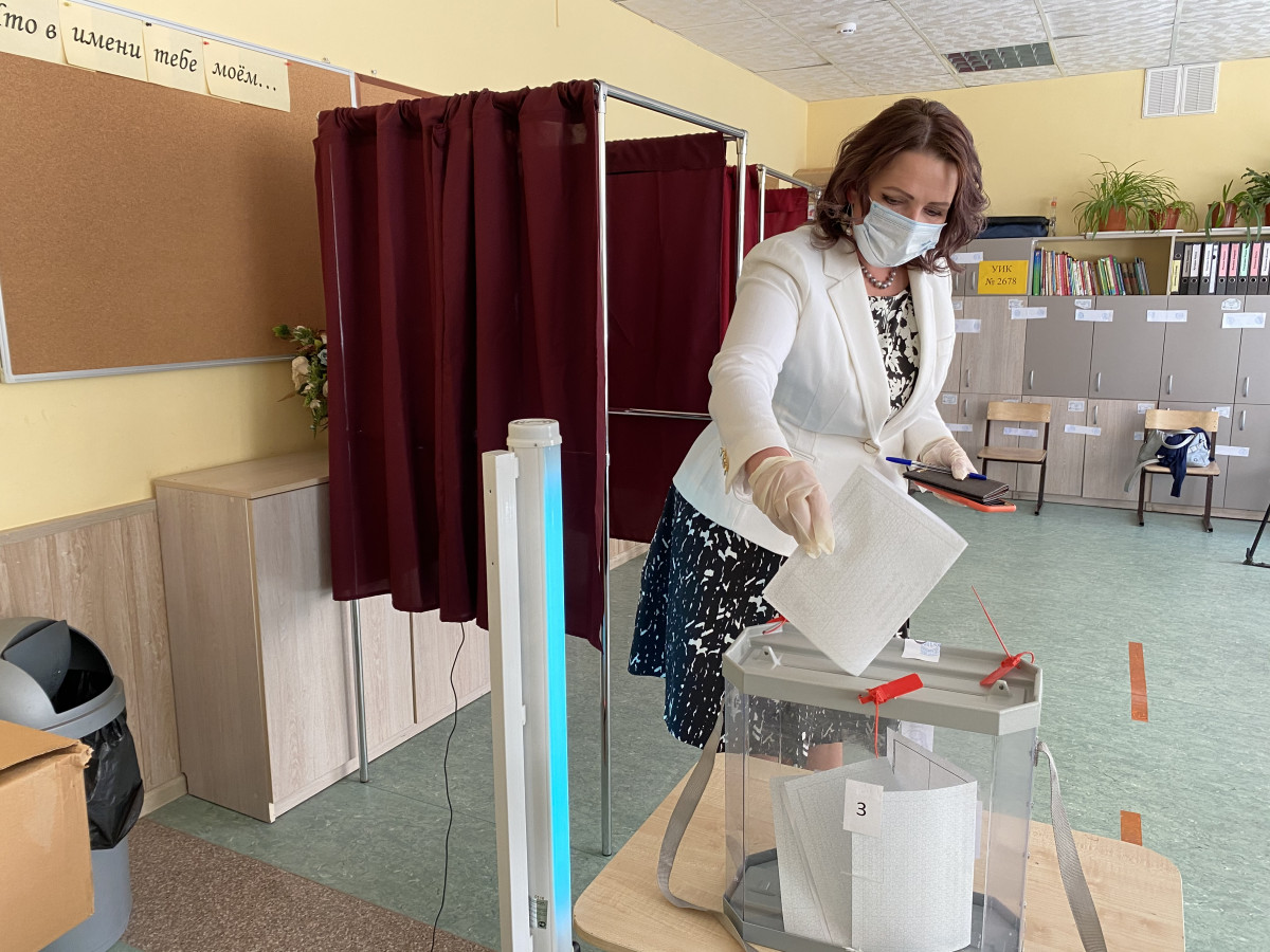 Щетинина: за свое здоровье при посещении избирательных участков нижегородцы могут быть спокойны