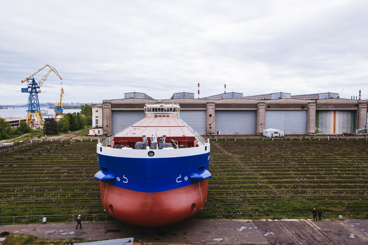 Сухогруз «Пола Алексия» спустят на воду на заводе «Красное Сормово»