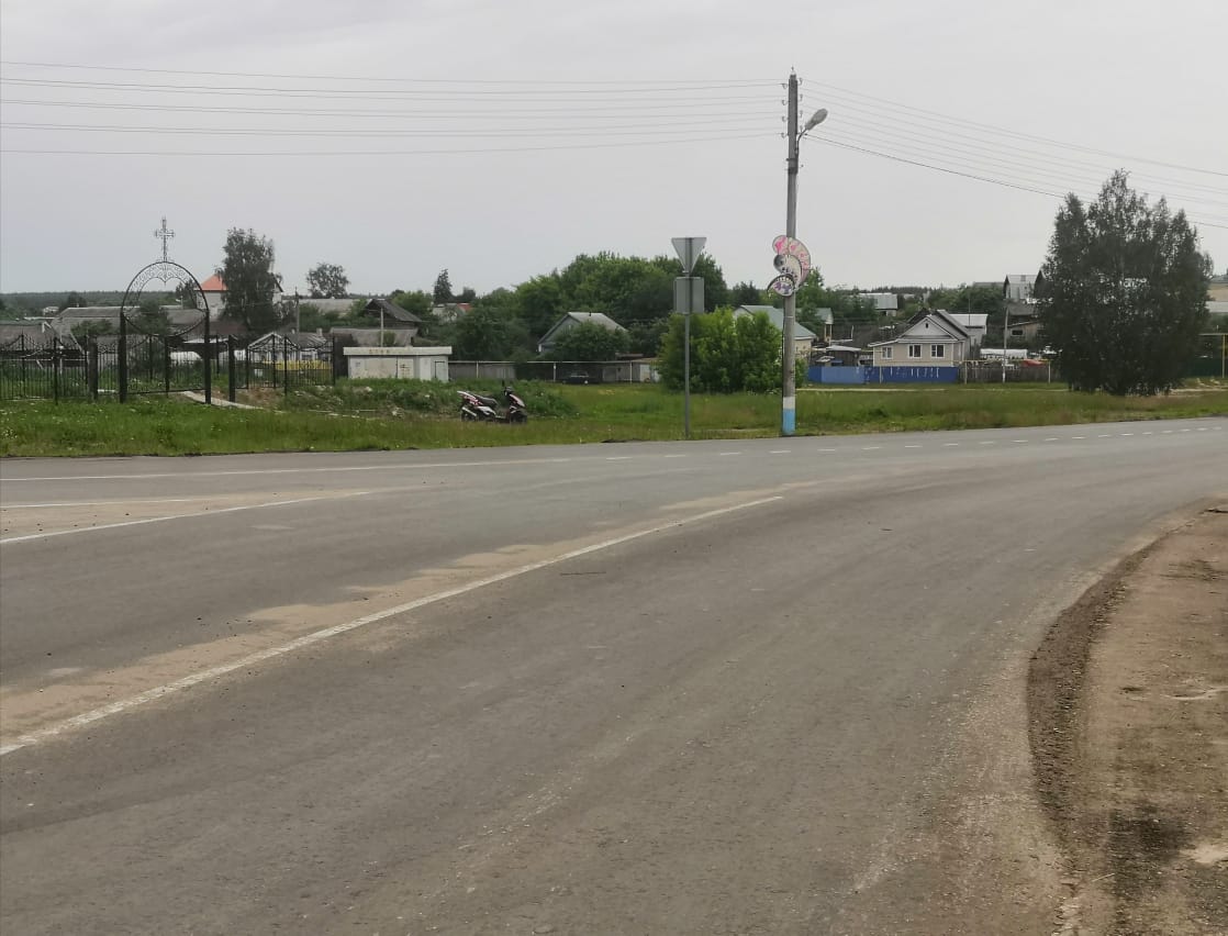 Дорогу Первомайск — Стеклянный отремонтировали за две недели в Нижегородской области