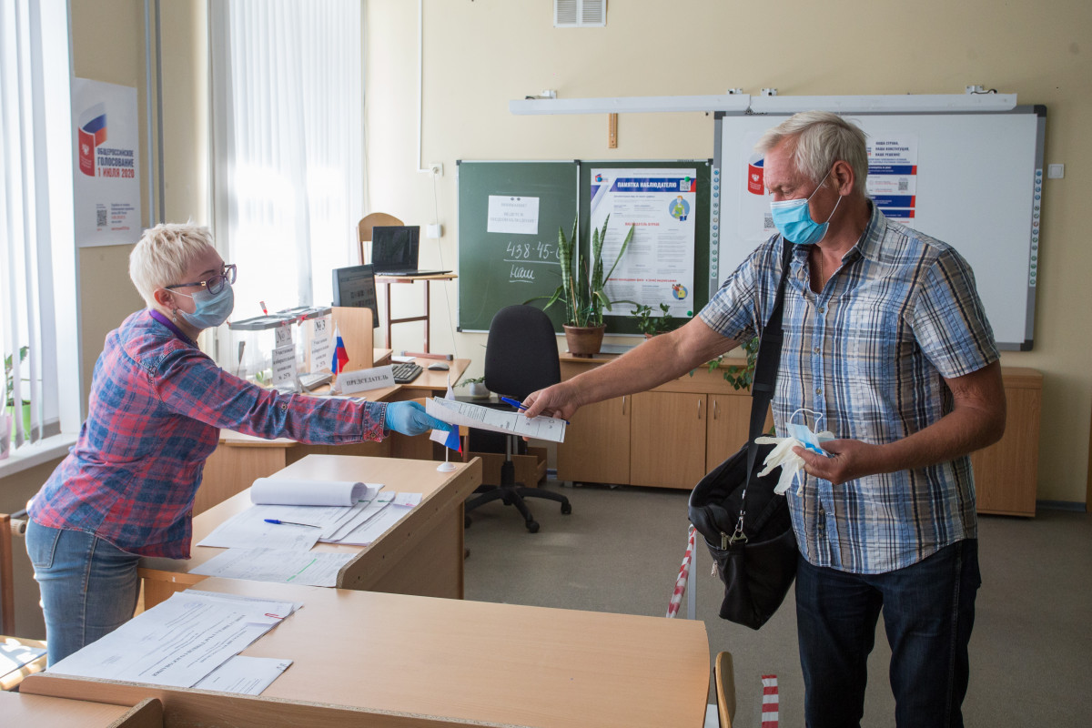 Булавинов: голосуя на избирательном участке, чувствовал себя безопасно, потому что все меры соблюдены