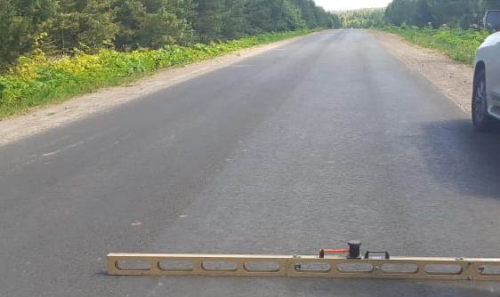 Подъездную дорогу к поселку Вача отремонтировали в Нижегородской области