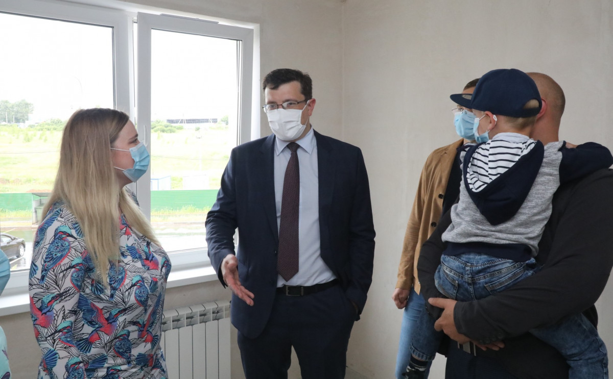 Глеб Никитин встретился с жильцами новых домов ЖК «Новинки Smart City»