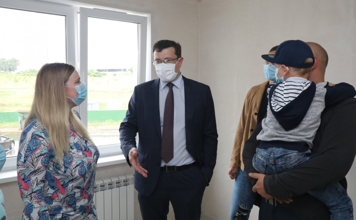 Глеб Никитин встретился с жильцами новых домов ЖК «Новинки Smart City»