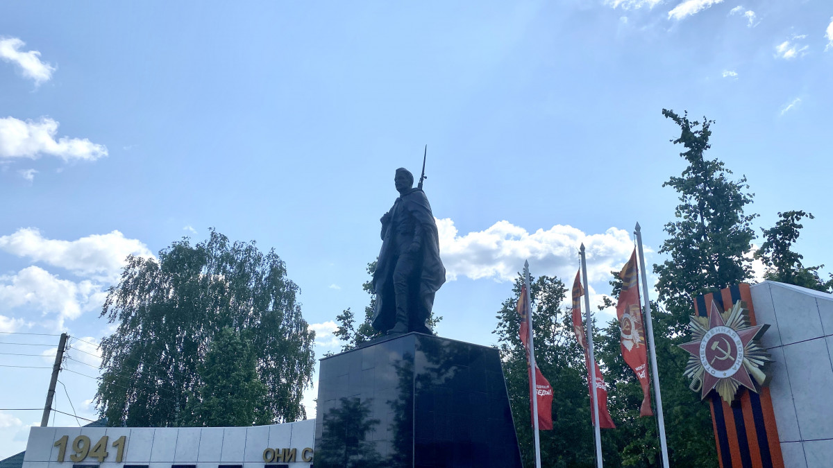 Новый Мемориал Славы открыли в Ковернино