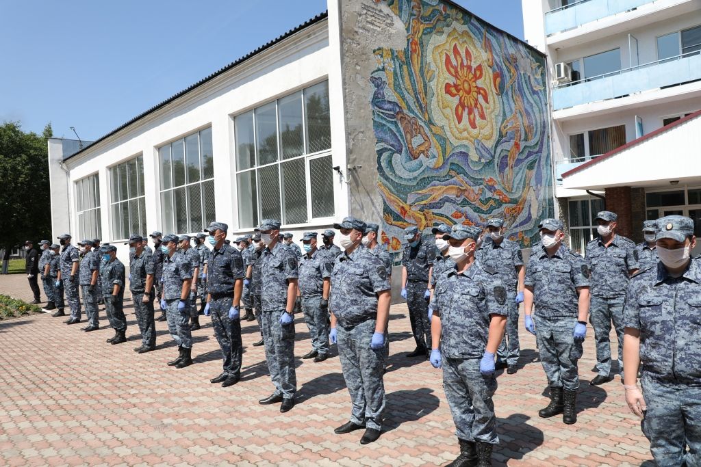 Сводный отряд нижегородских полицейских вернулся из служебной командировки