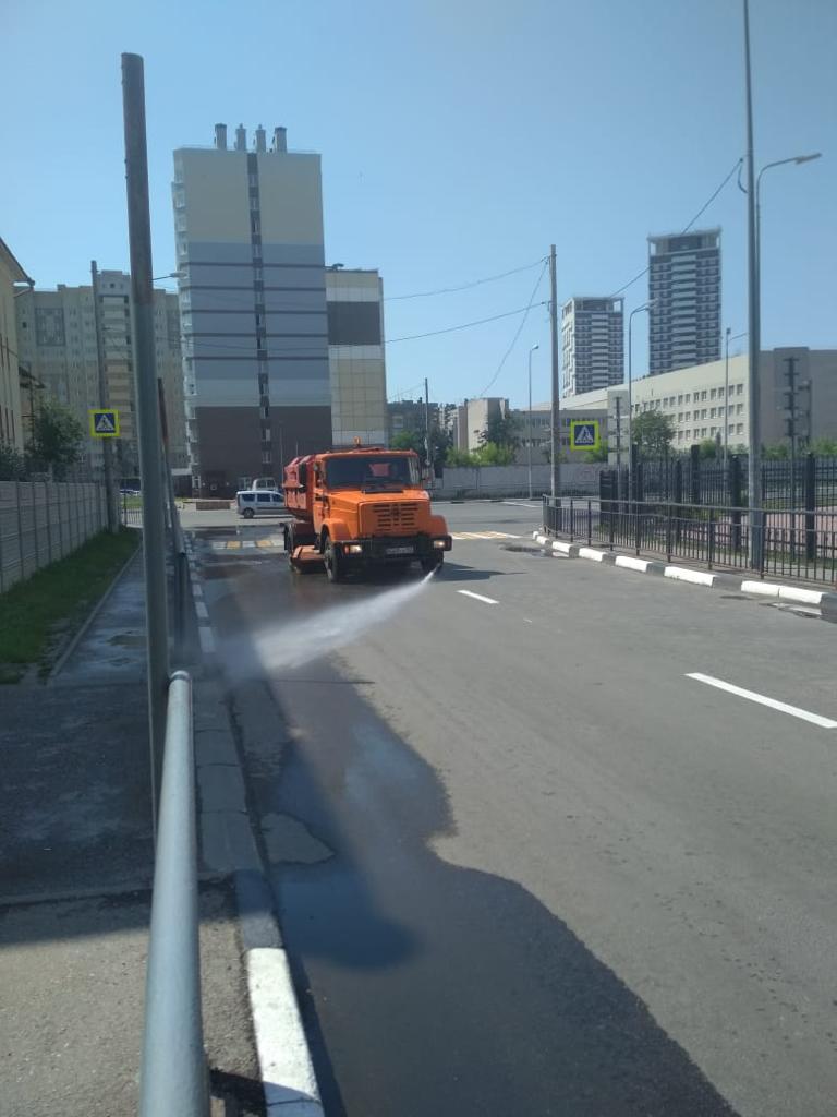 Охлаждение дорог проходит в Нижнем Новгороде