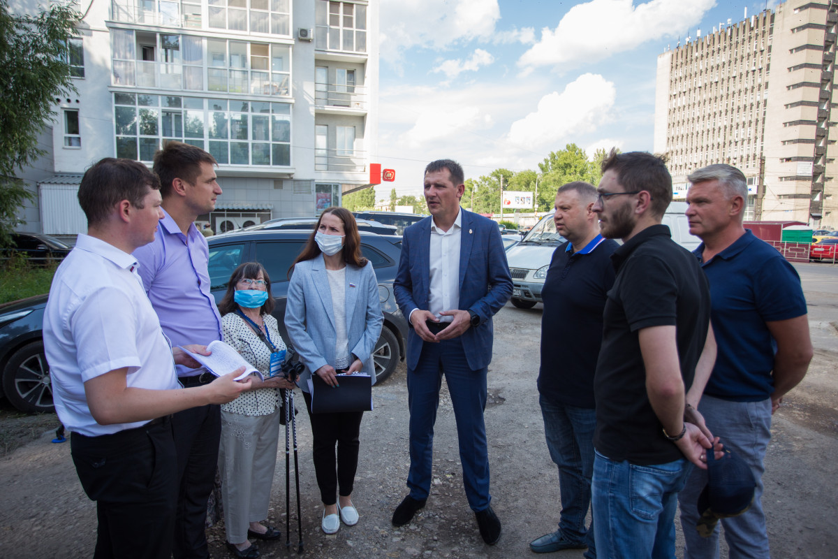 В Ленинском районе Нижнего Новгорода началось благоустройство общественных пространств