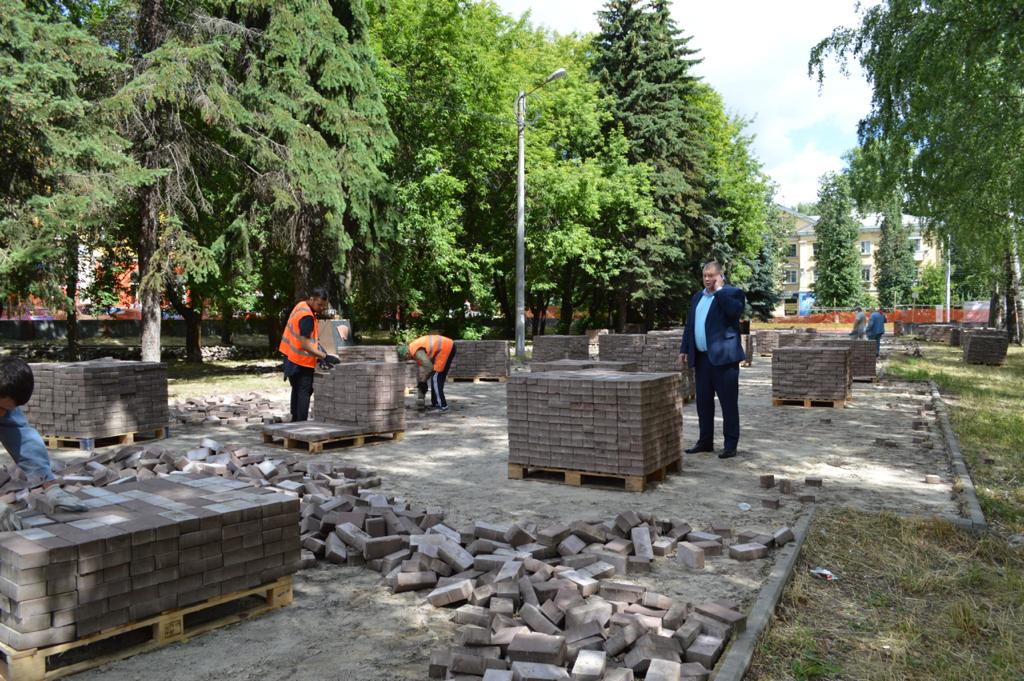 Сквер Целинников в Московском районе сделают доступным для маломобильных нижегородцев