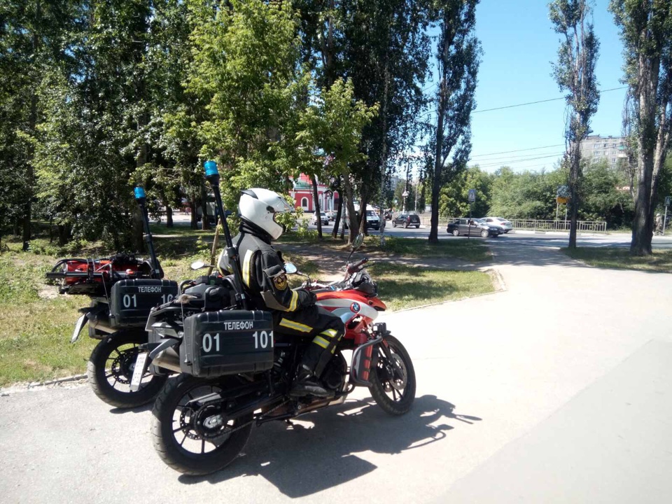 6 выездов совершила мотогруппа МЧС в районах Нижегородской области за неделю