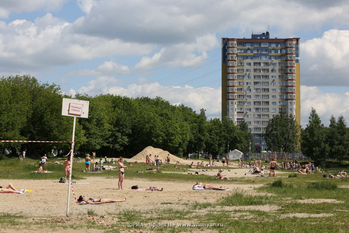 Аномальная жара продержится в Нижнем Новгороде до среды