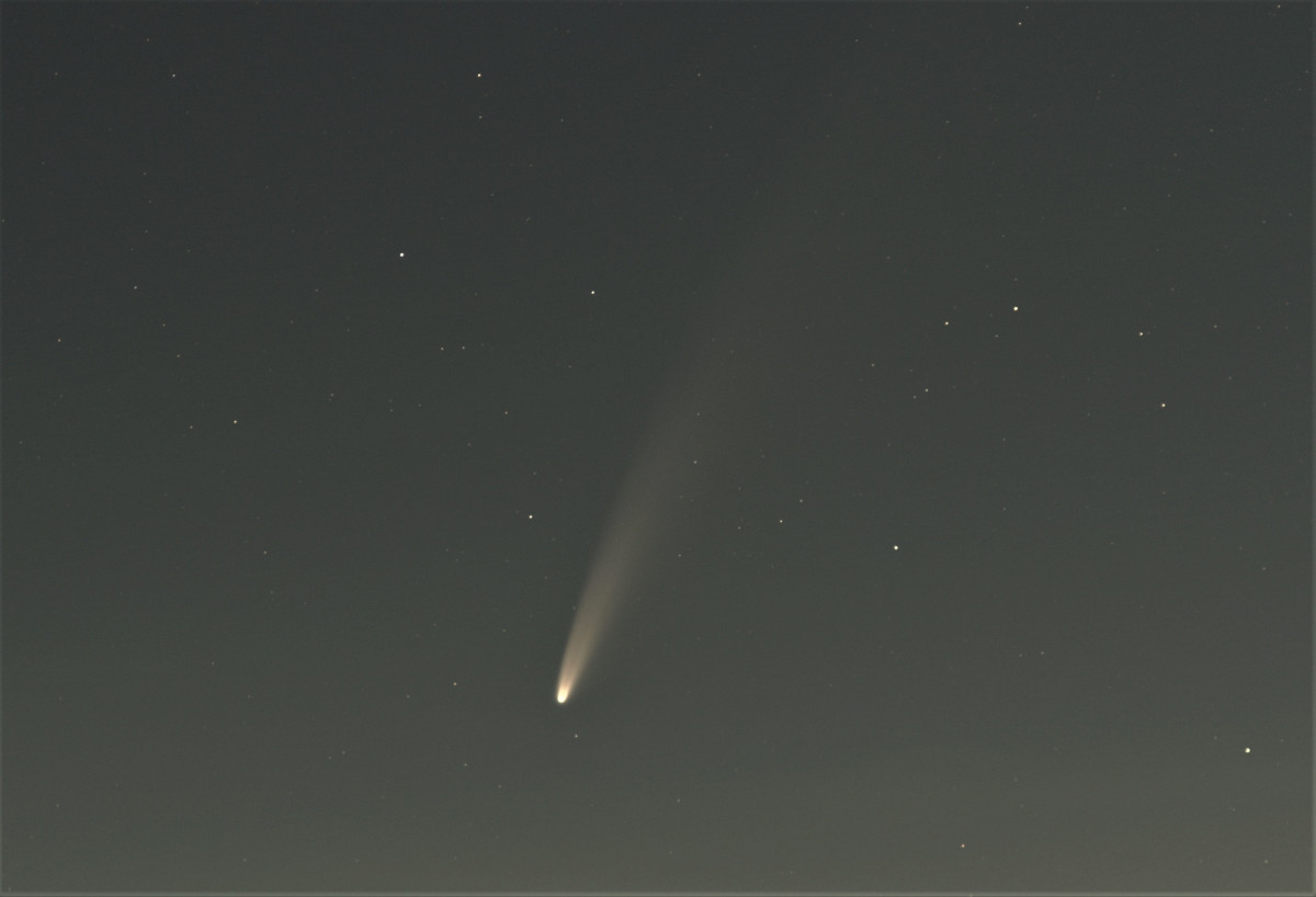 Комету можно увидеть в небе над Нижним Новгородом