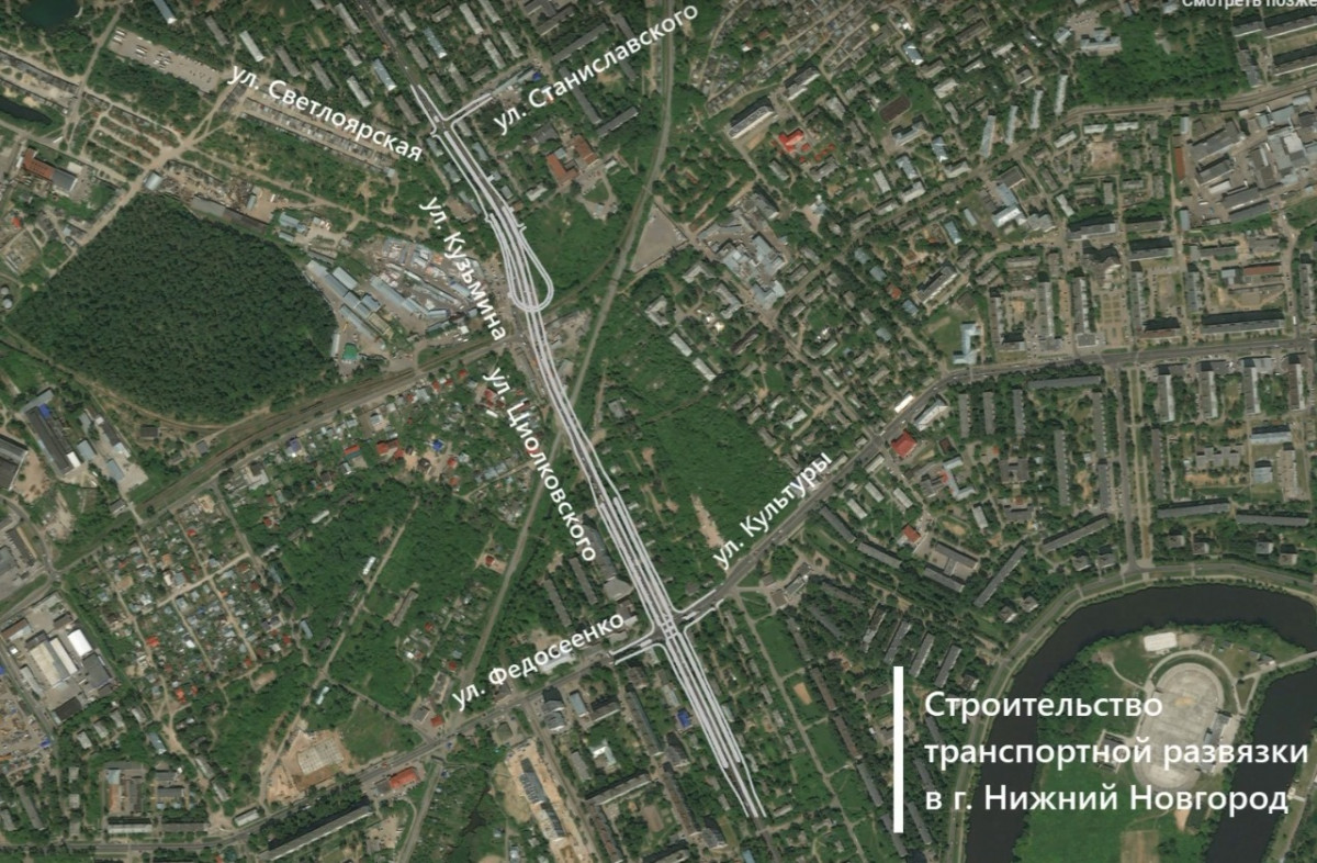 Строительство развязки на улице Циолковского начнется 1 августа