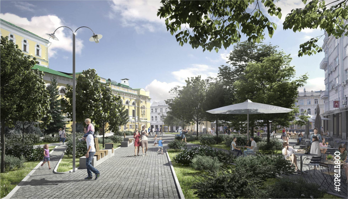 Новая площадь и парк на Лядова: как изменится Большая Покровская