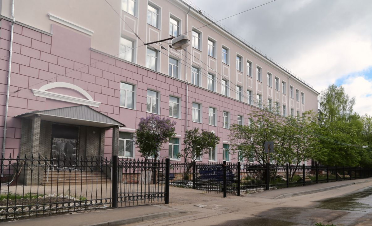 Завершается капремонт школы №141 в Нижнем Новгороде