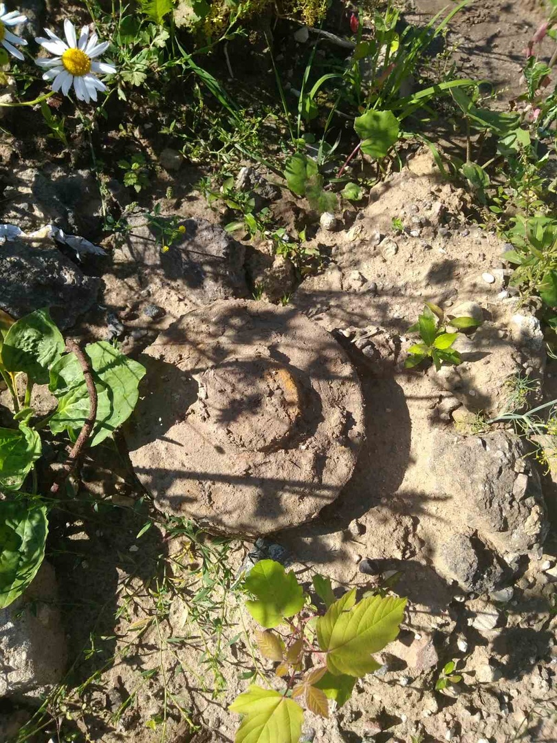 Похожий на противотанковую мину предмет нашли в Нижегородском районе