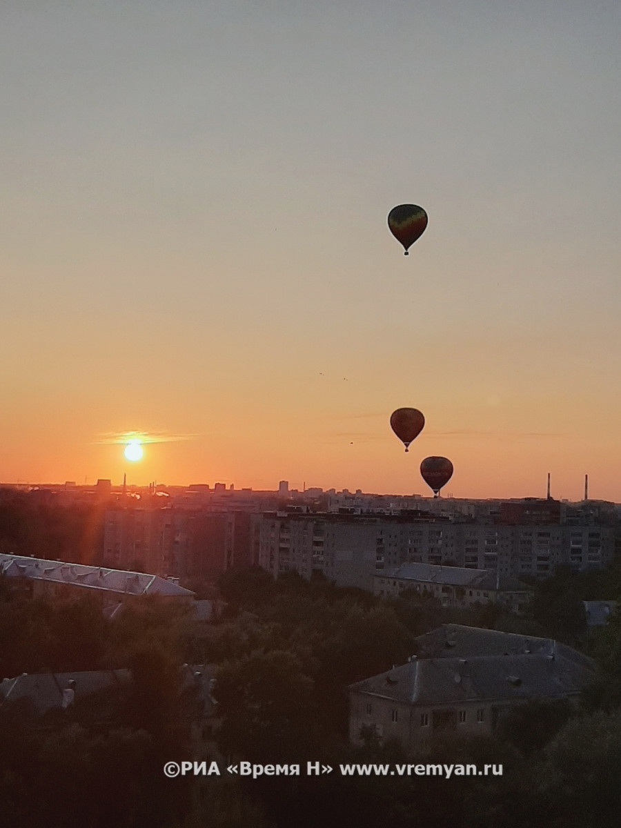 Парад воздушных шаров: Приволжская фиеста пройдет над Нижним Новгородом