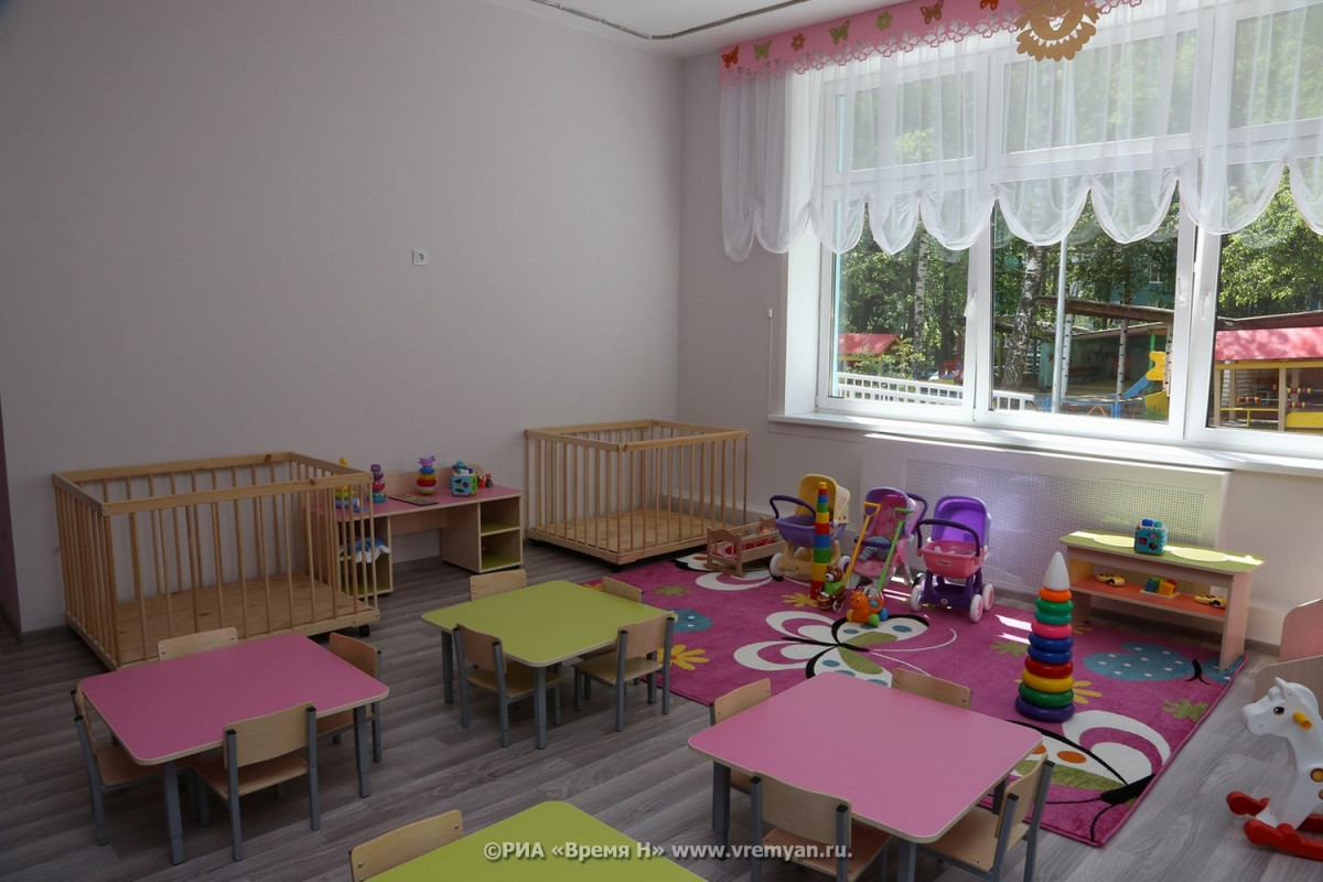 Более 300 нижегородских детсадов работают в обычном режиме