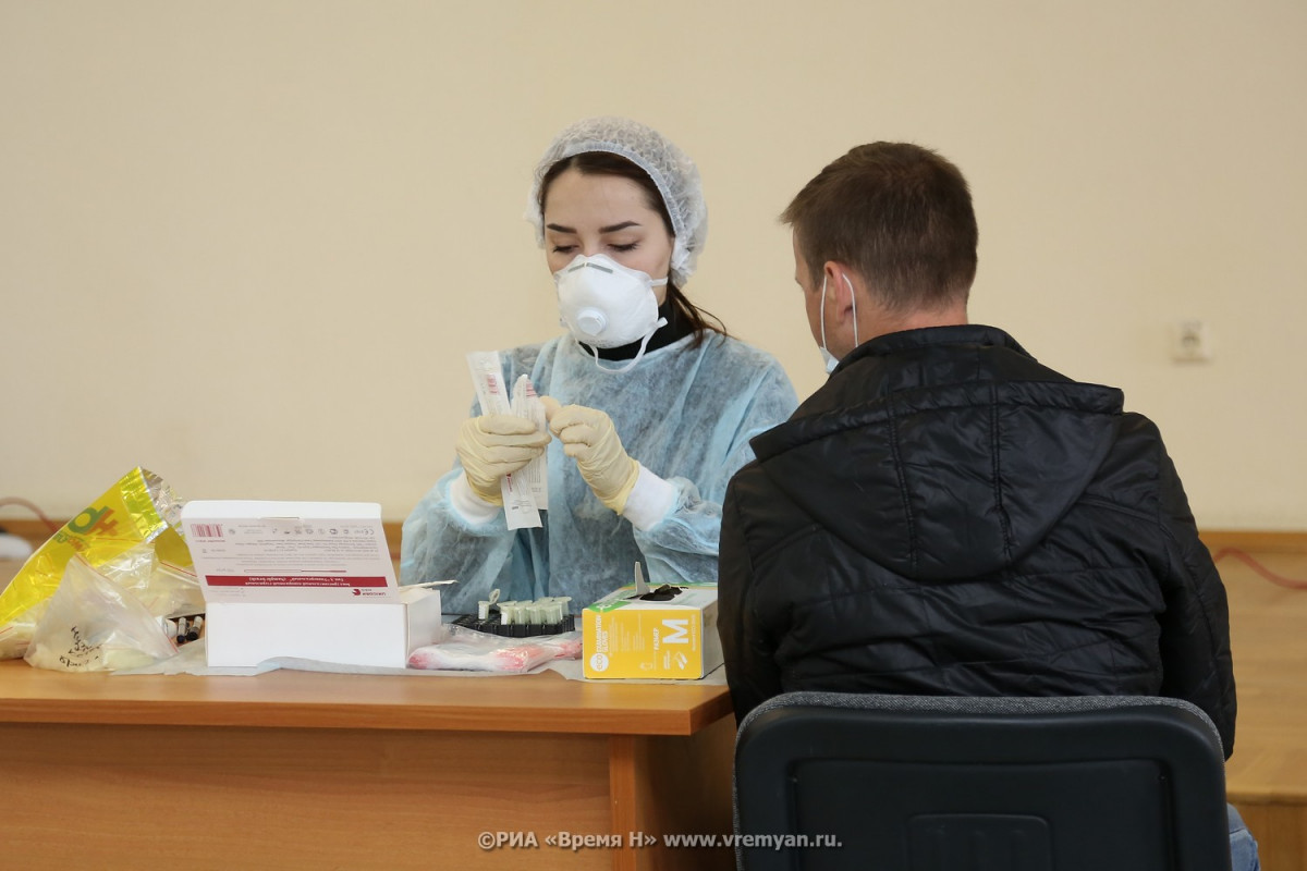 Еще 105 случаев заражения коронавирусом выявлено в Нижегородской области