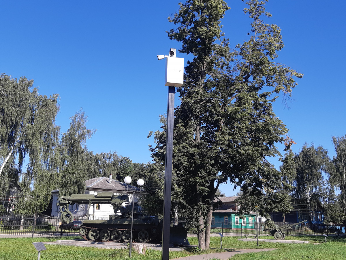 Фотозона, детская площадка и новые образцы военной техники появятся в лысковском парке Победы