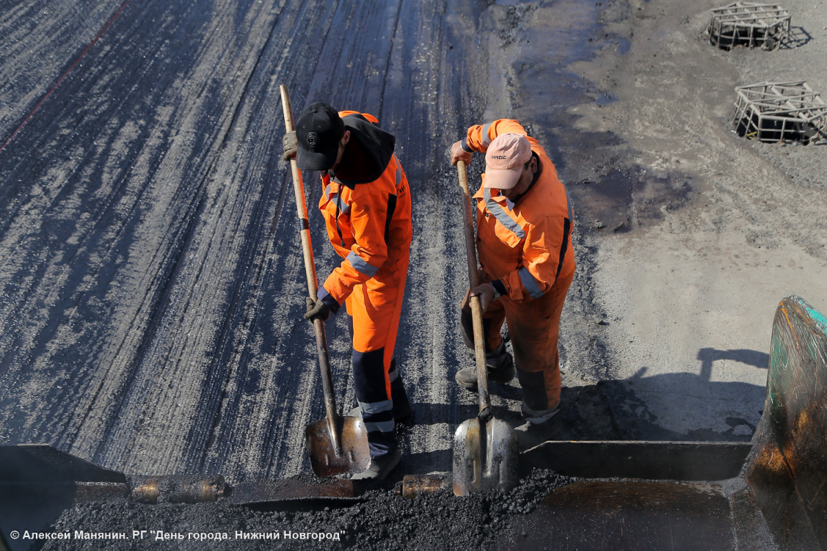 Около 110 тысяч квадратных метров дорог отремонтировано в Нижнем Новгороде
