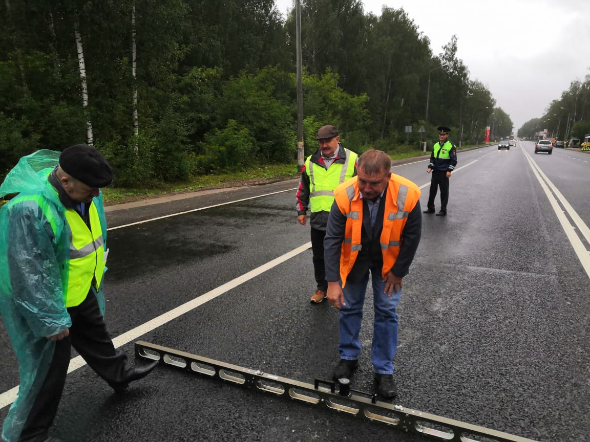 Подъезд к строящейся развязке Неклюдово-Золотово отремонтировали на Бору