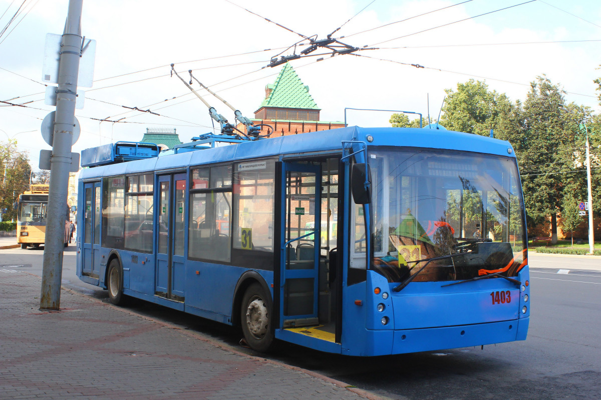Девять московских троллейбусов вышли на маршруты Нижнего Новгорода