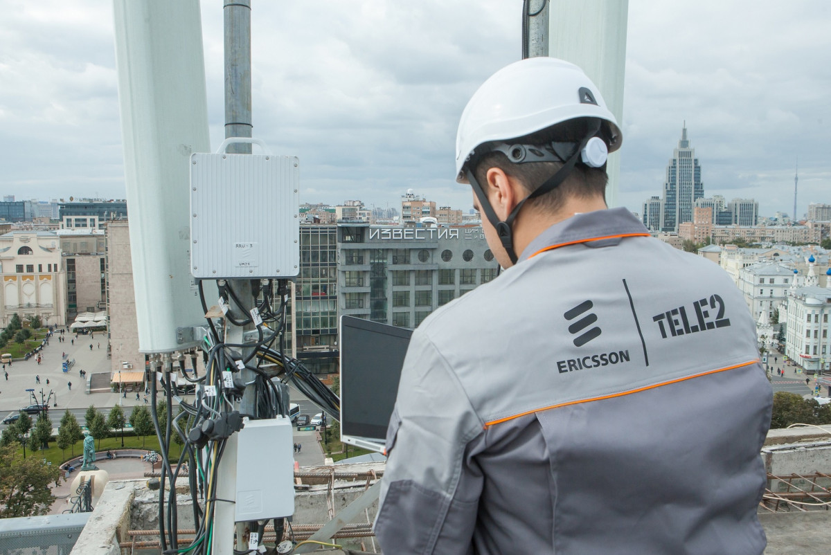 Tele2 установила 25 тысяч новейших базовых станций Ericsson
